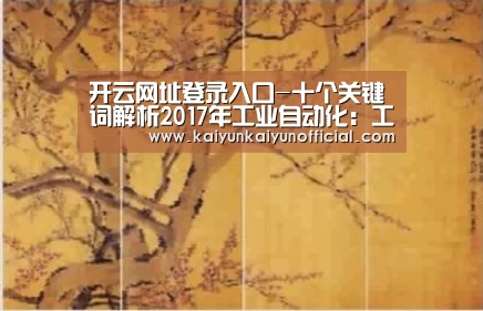 开云网址登录入口-十个关键词解析2017年工业自动化:工业物联网(图1) 开云网址登录入口-十个关键词解析2017年工业自动化:工业物联网(图1)